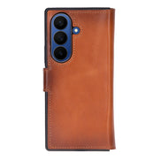 Brieftaschen-ID Leder Samsung Galaxy Z Fold7 Folio-Hülle