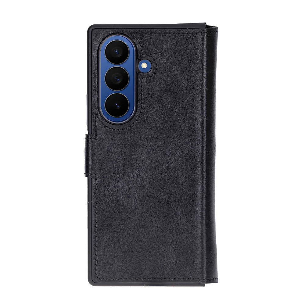 Brieftaschen-ID Leder Samsung Galaxy Z Fold7 Folio-Hülle