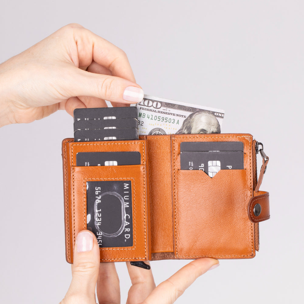 Rodos Pop Up Leather Card Holder
