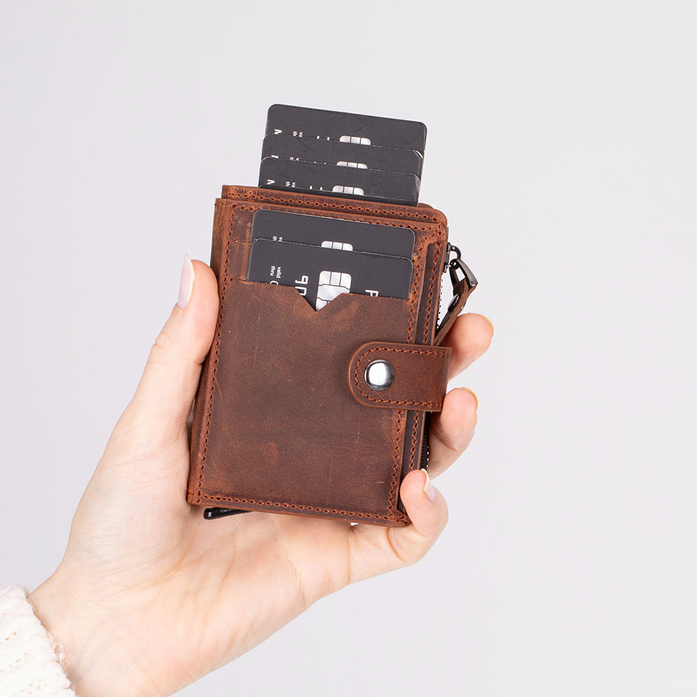 Rodos Pop Up Leather Card Holder
