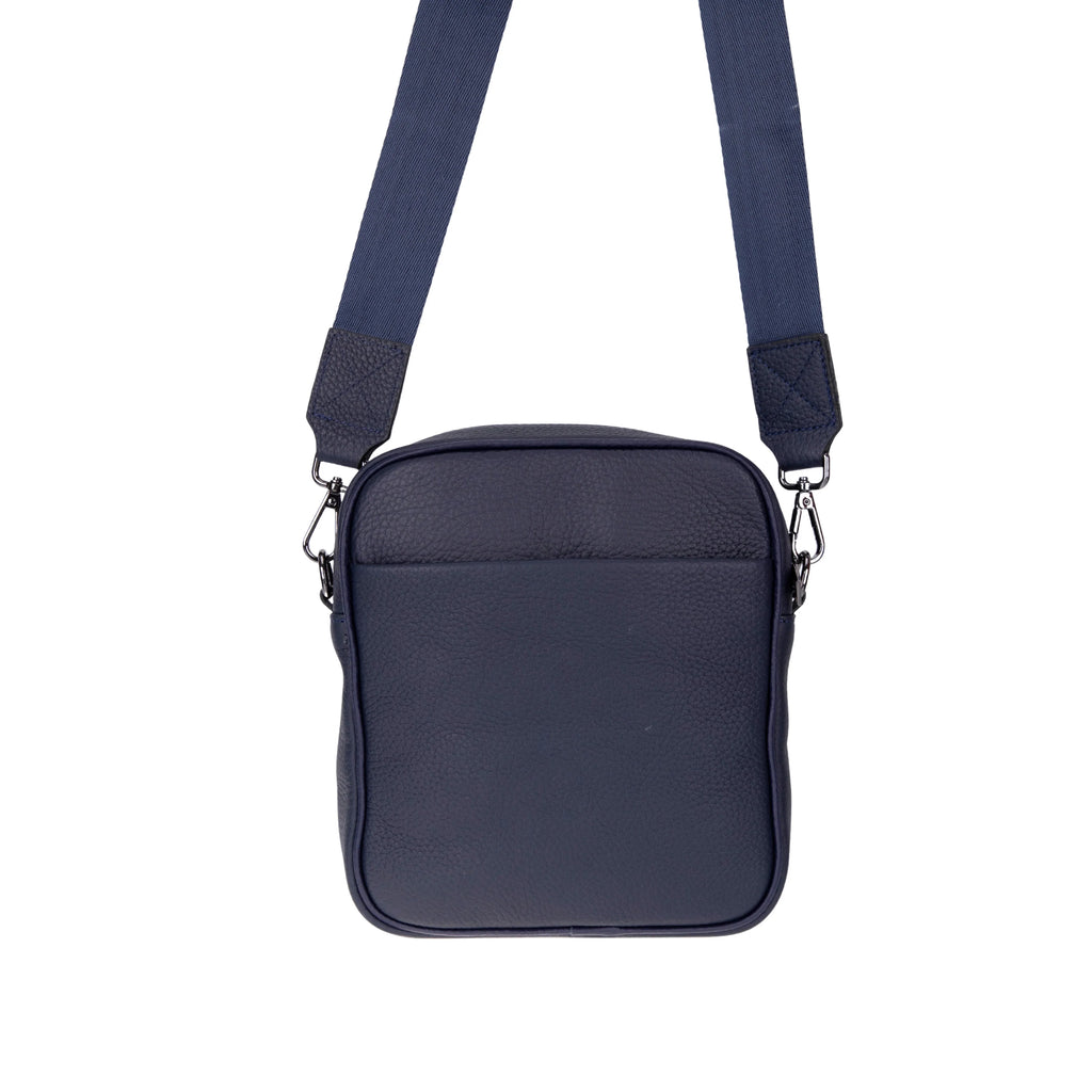 Carrera Torvane Men's Genuine Leather Crossbody Bag - Messenger Shoulder Bag for Travel and Daily Use
