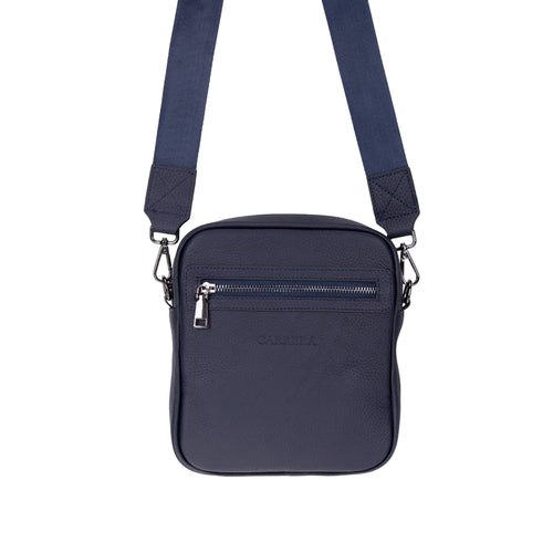 Carrera Torvane Men's Genuine Leather Crossbody Bag - Messenger Shoulder Bag for Travel and Daily Use