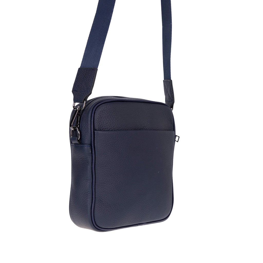 Carrera Torvane Men's Genuine Leather Crossbody Bag - Messenger Shoulder Bag for Travel and Daily Use