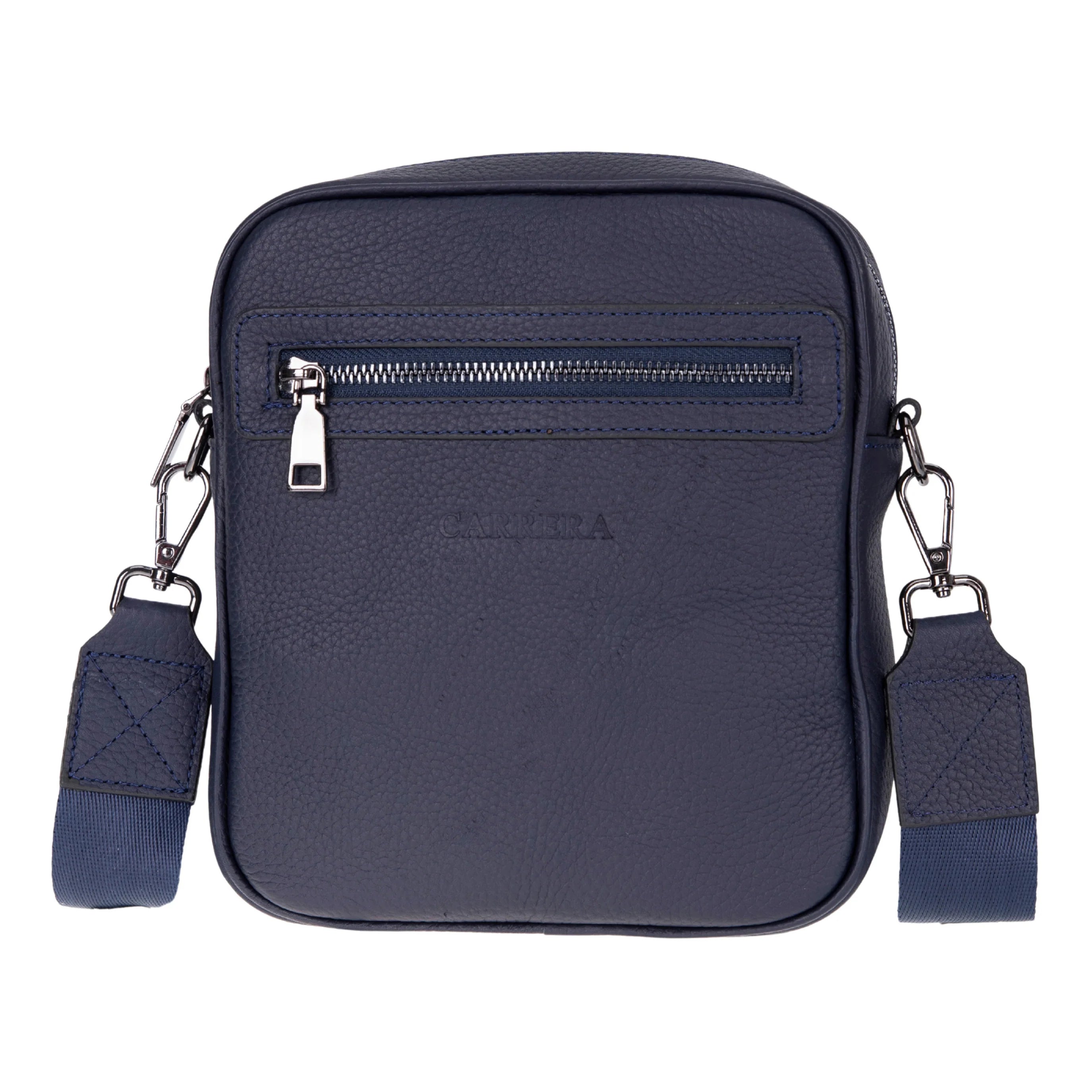 Carrera Torvane Men's Genuine Leather Crossbody Bag - Messenger Shoulder Bag for Travel and Daily Use