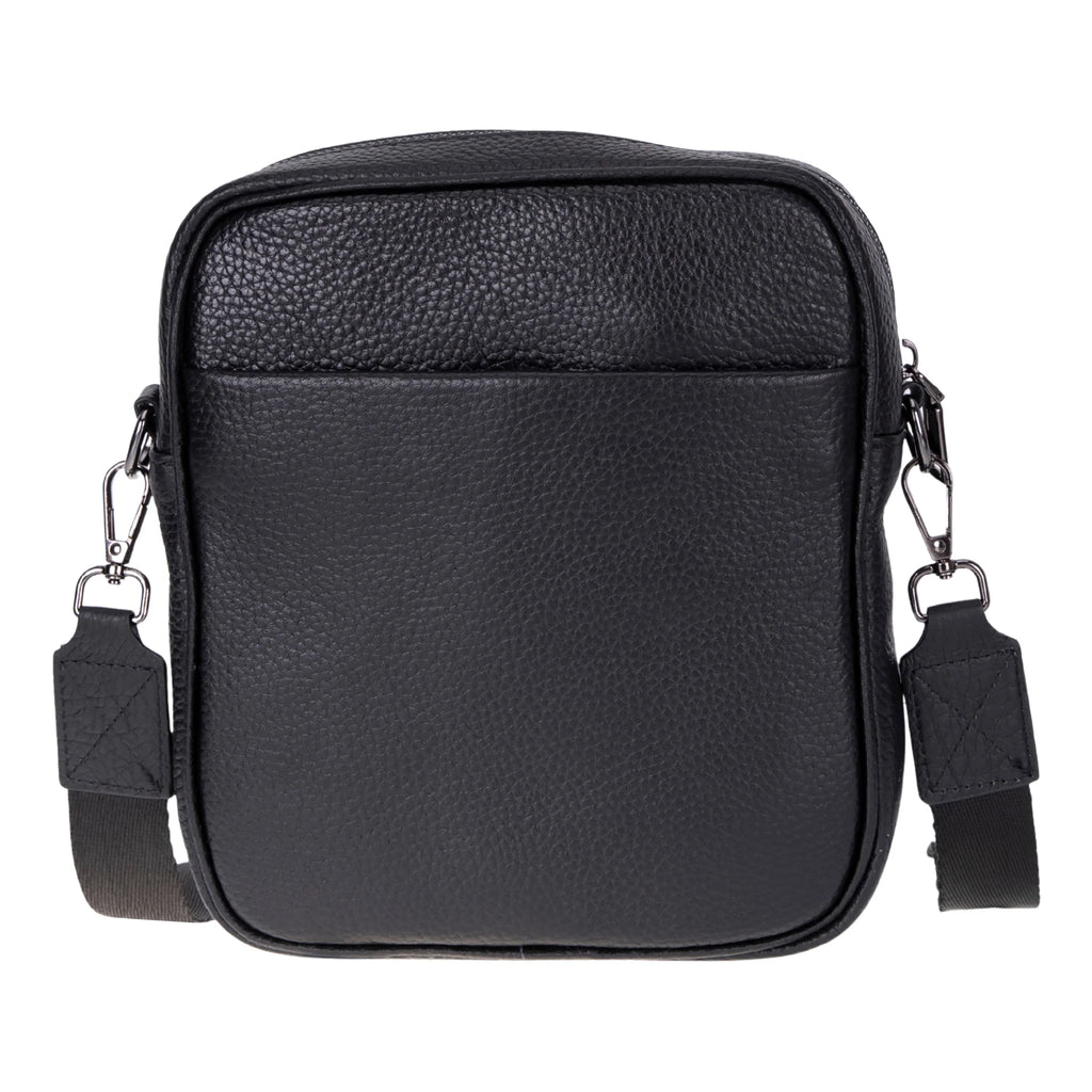 Carrera Torvane Men's Genuine Leather Crossbody Bag - Messenger Shoulder Bag for Travel and Daily Use