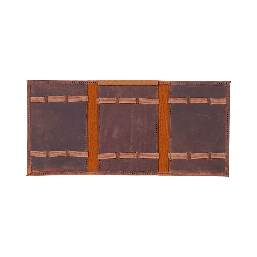 Dreifacher Uhrenarmband-Organizer aus Leder