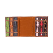 Dreifacher Uhrenarmband-Organizer aus Leder