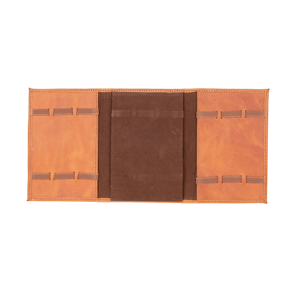 Dreifacher Uhrenarmband-Organizer aus Leder