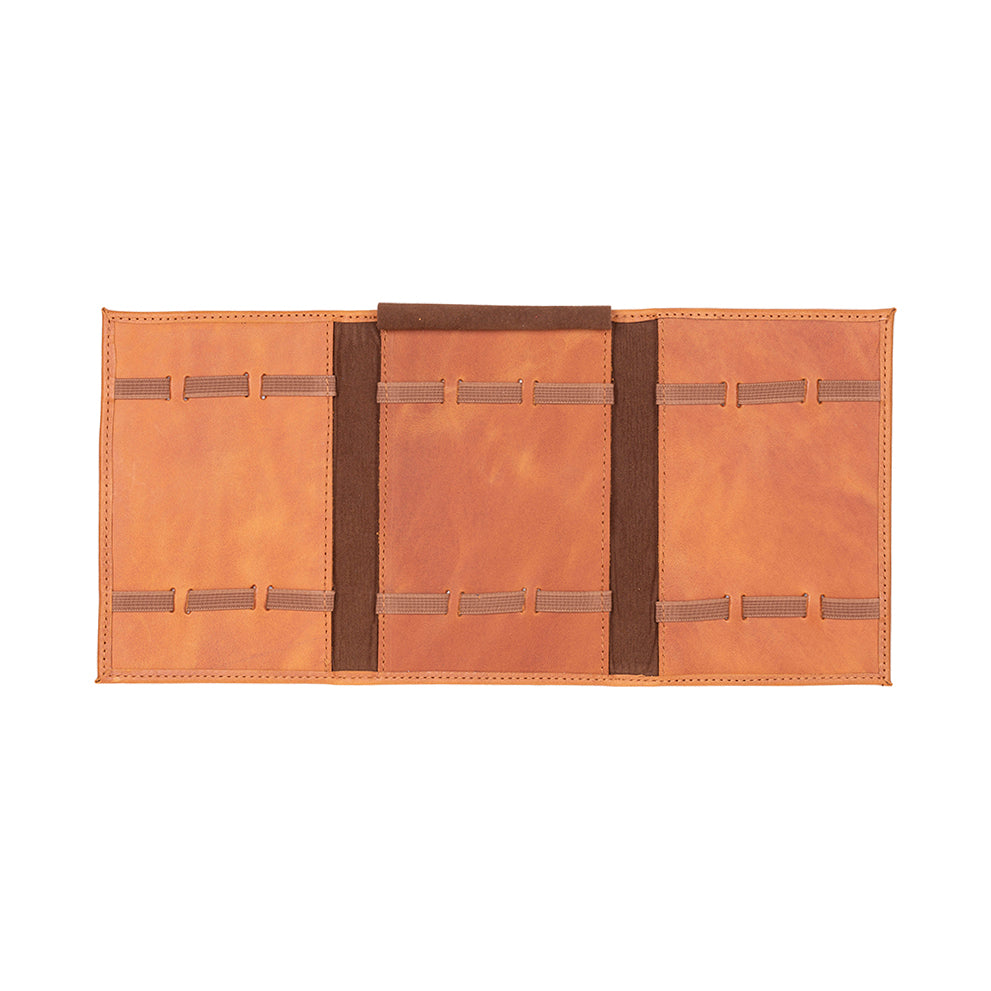 Dreifacher Uhrenarmband-Organizer aus Leder