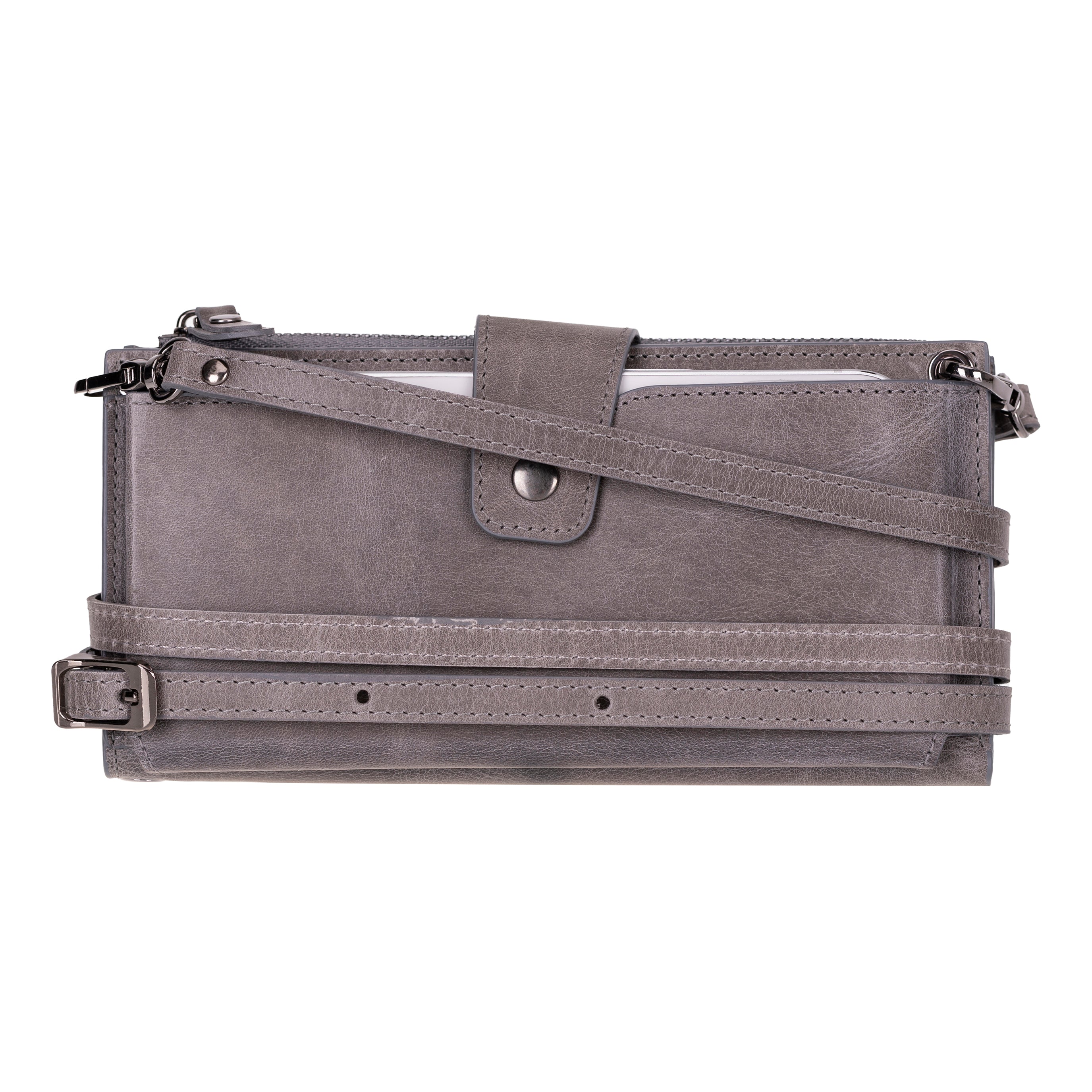 Lozan Geldbörse mit Riemen aus echtem Leder