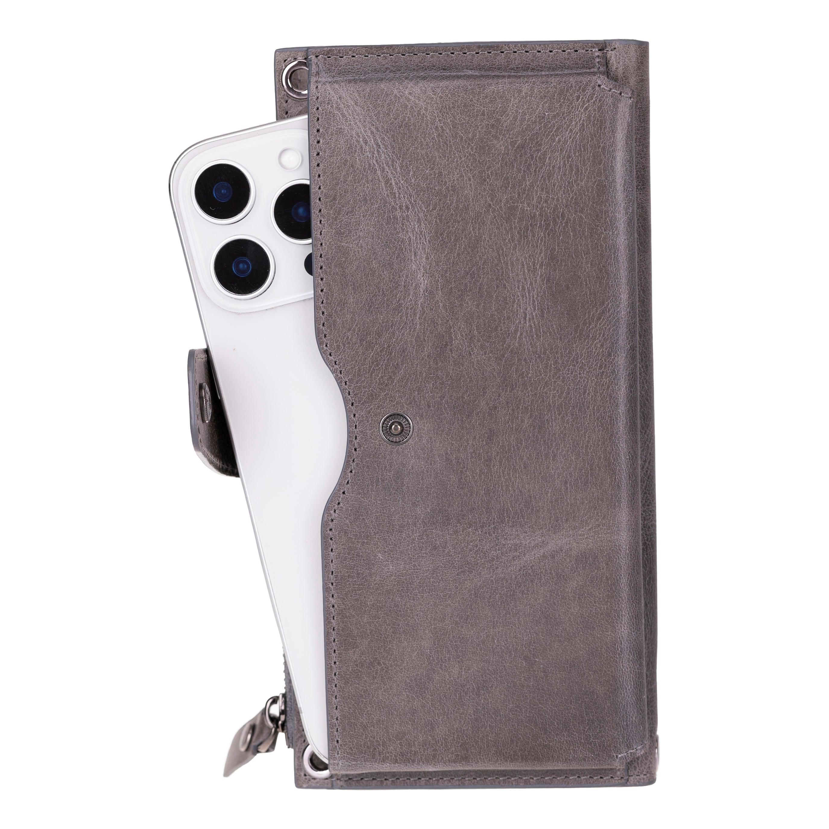 Lozan Geldbörse mit Riemen aus echtem Leder