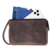 Herrenhandtasche aus Carrera Valdiero Leder
