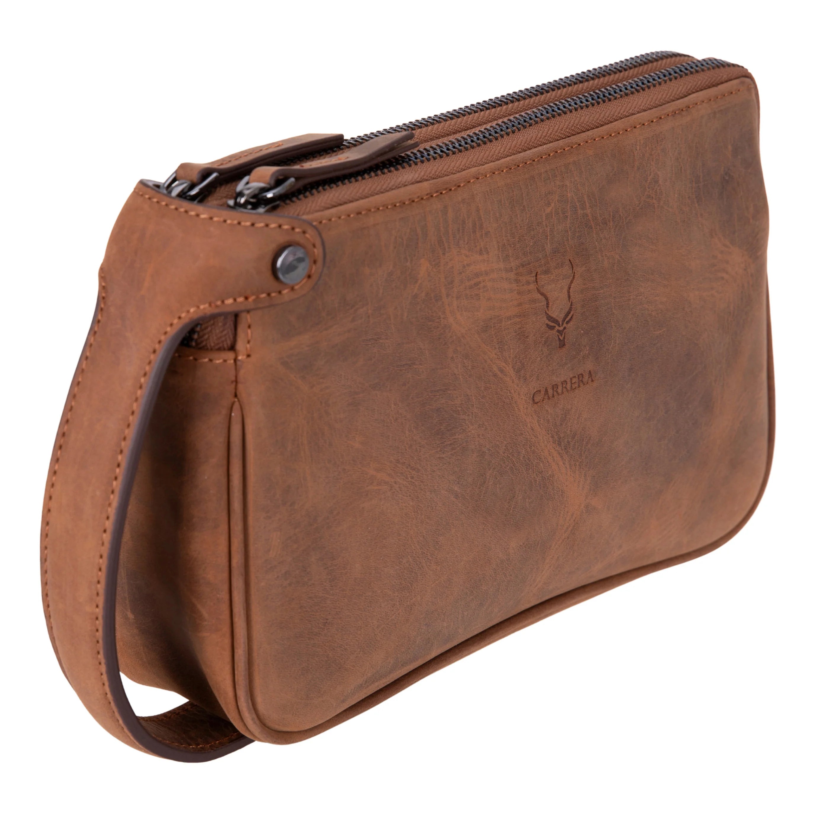 Herrenhandtasche aus Carrera Valdiero Leder