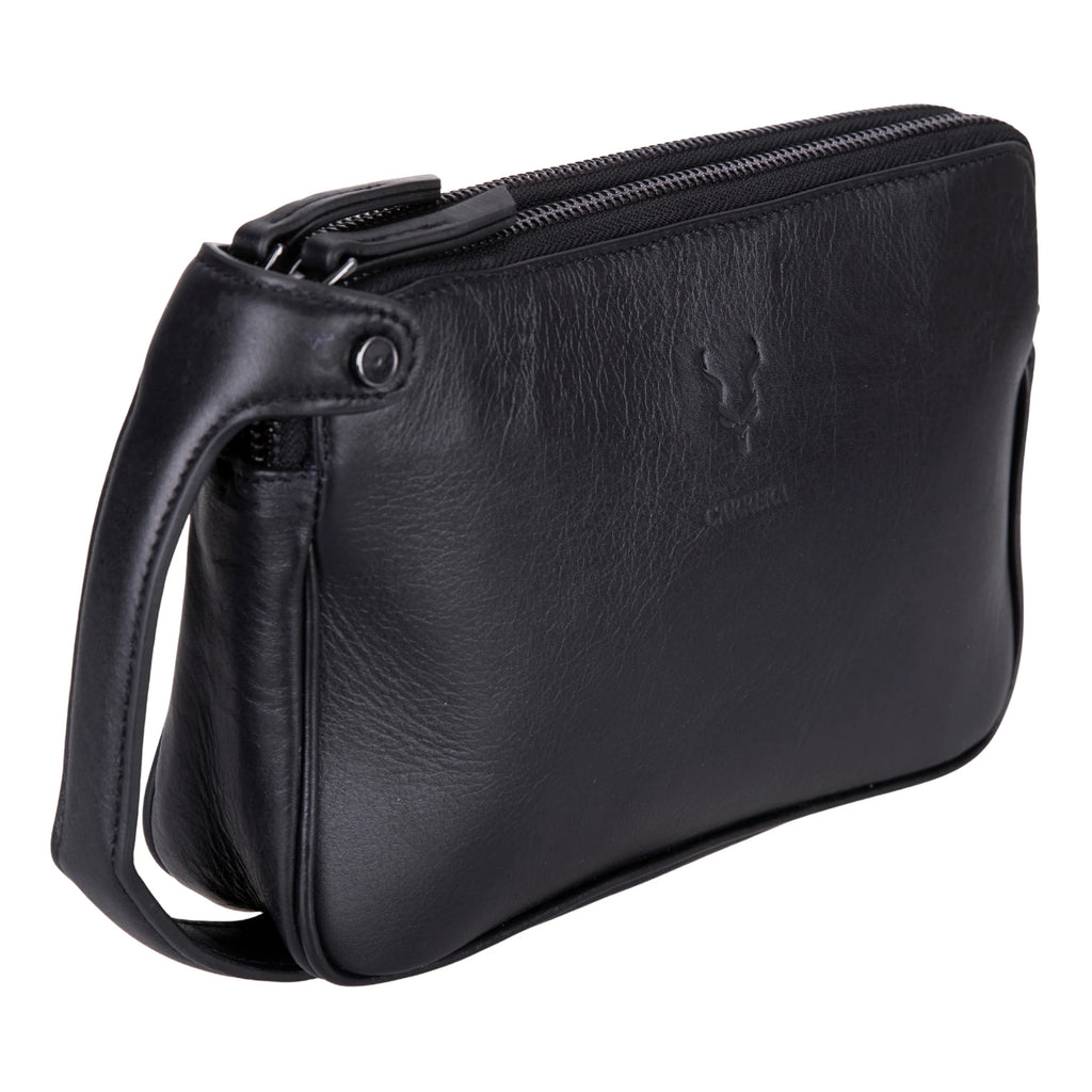 Herrenhandtasche aus Carrera Valdiero Leder