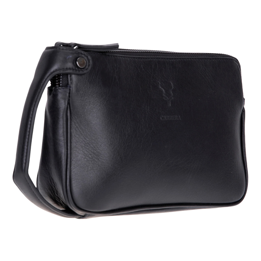 Herrenhandtasche aus Carrera Valdiero Leder