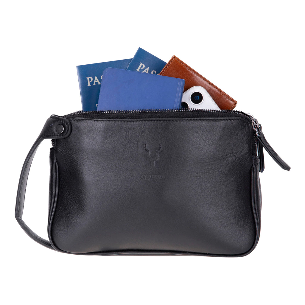 Herrenhandtasche aus Carrera Valdiero Leder