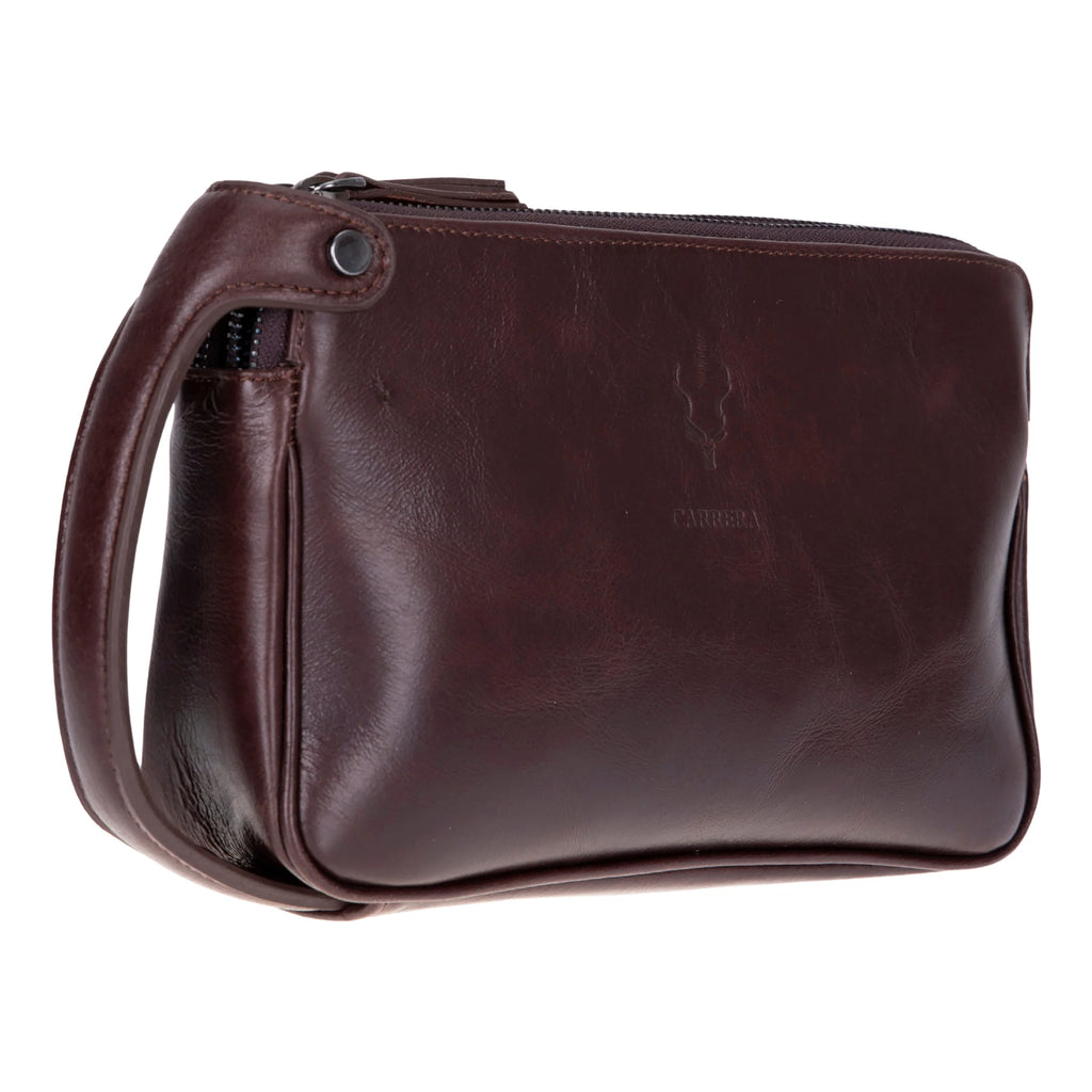 Herrenhandtasche aus Carrera Valdiero Leder