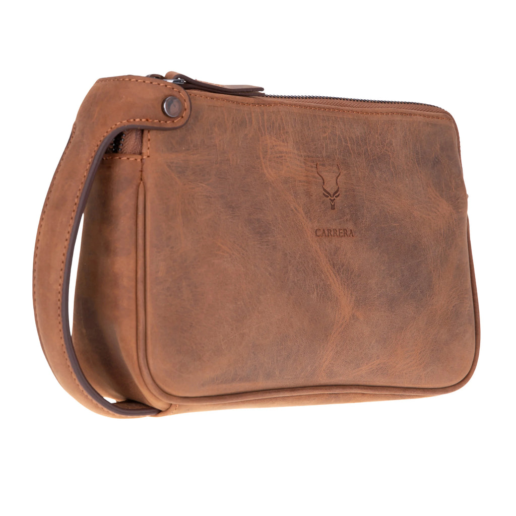 Herrenhandtasche aus Carrera Valdiero Leder