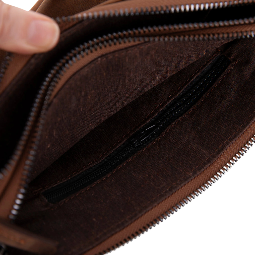 Herrenhandtasche aus Carrera Valdiero Leder