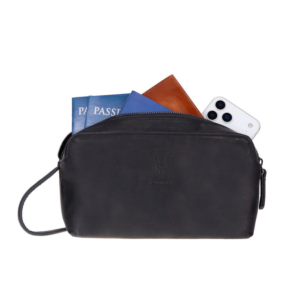 Herrenhandtasche aus Carrera Montelaro Leder