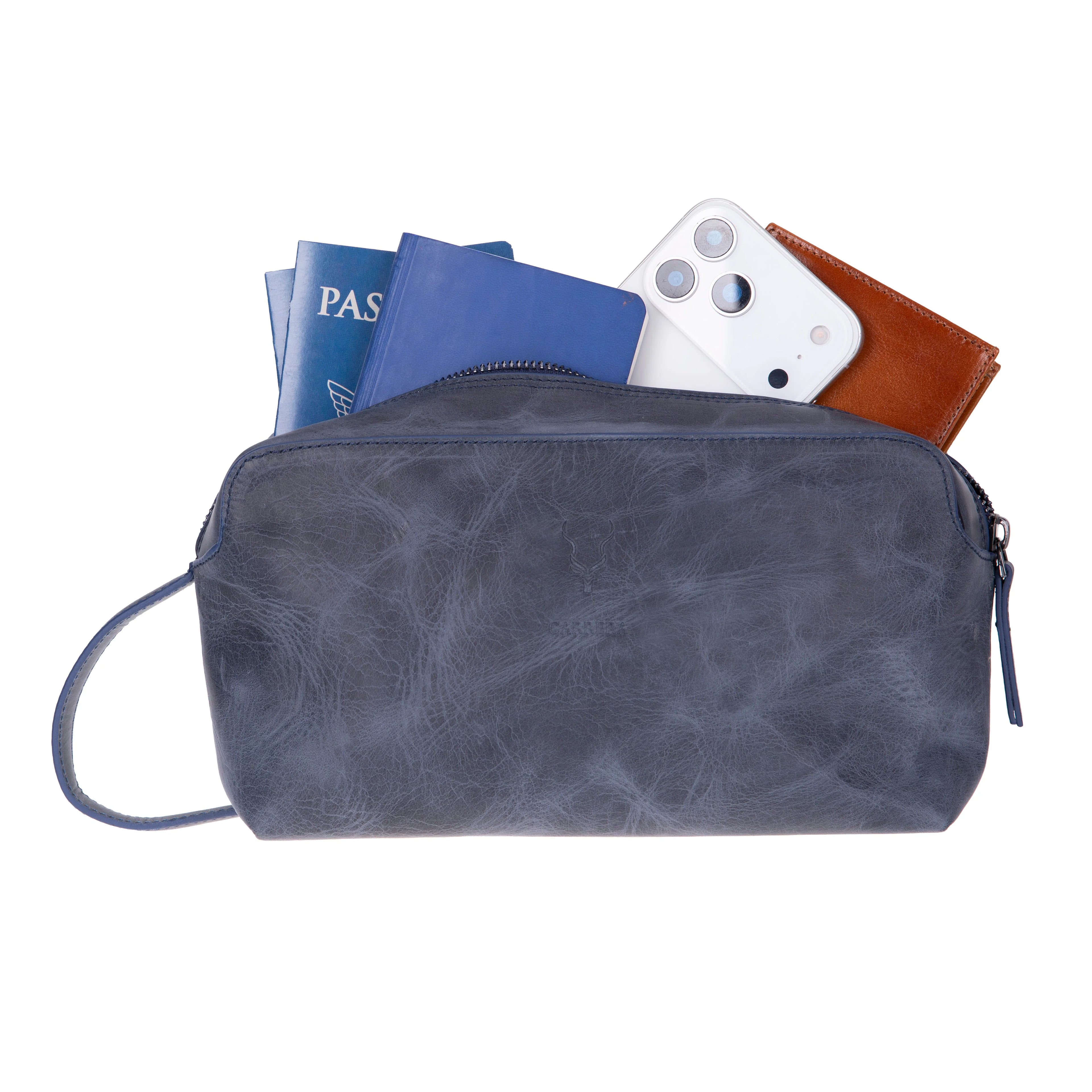 Herrenhandtasche aus Carrera Montelaro Leder