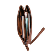 Herrenhandtasche aus Carrara Vernox Leder
