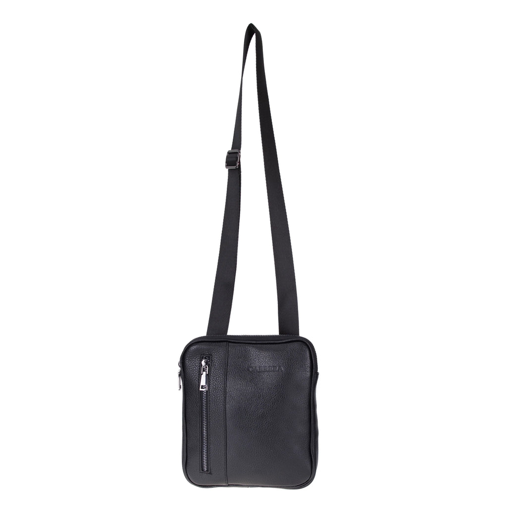 Carrera Torrenzio Men's Genuine Leather Crossbody Bag - Messenger Shoulder Bag for Travel and Daily Use