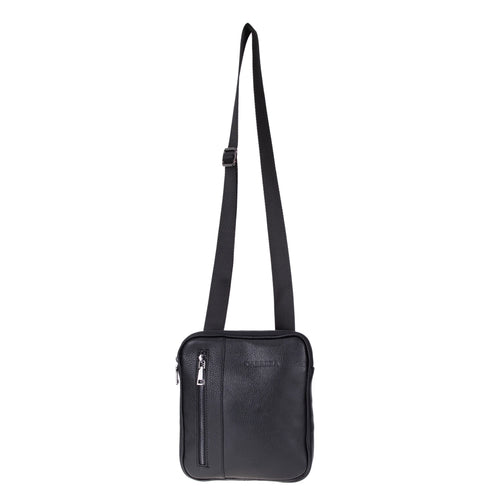 Carrera Torrenzio Men's Genuine Leather Crossbody Bag - Messenger Shoulder Bag for Travel and Daily Use