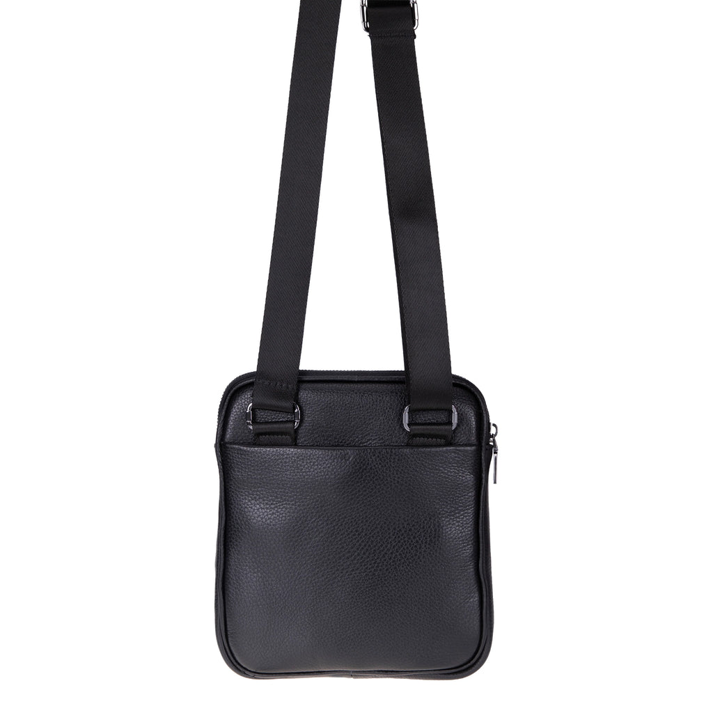 Carrera Torrenzio Men's Genuine Leather Crossbody Bag - Messenger Shoulder Bag for Travel and Daily Use