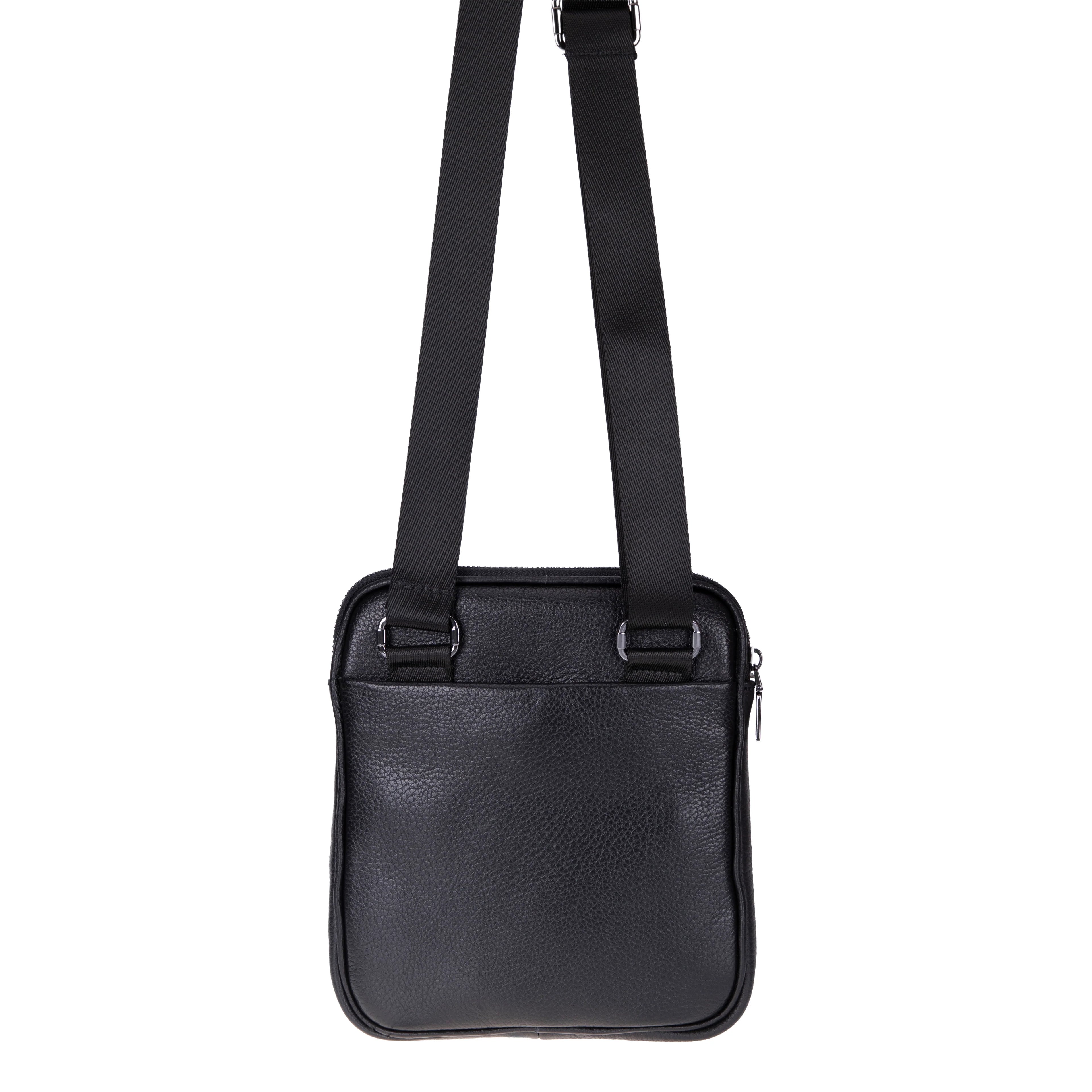 Carrera Torrenzio Men's Genuine Leather Crossbody Bag - Messenger Shoulder Bag for Travel and Daily Use