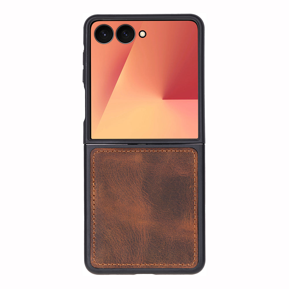 Flex Cover Samsung Z Flip 7 Lederhülle