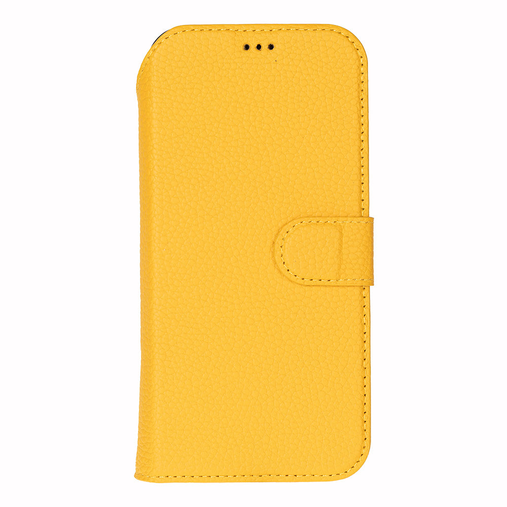 Meister Abnehmbare Premium-Leder-Wallet-Hülle für iPhone 17 Pro Max