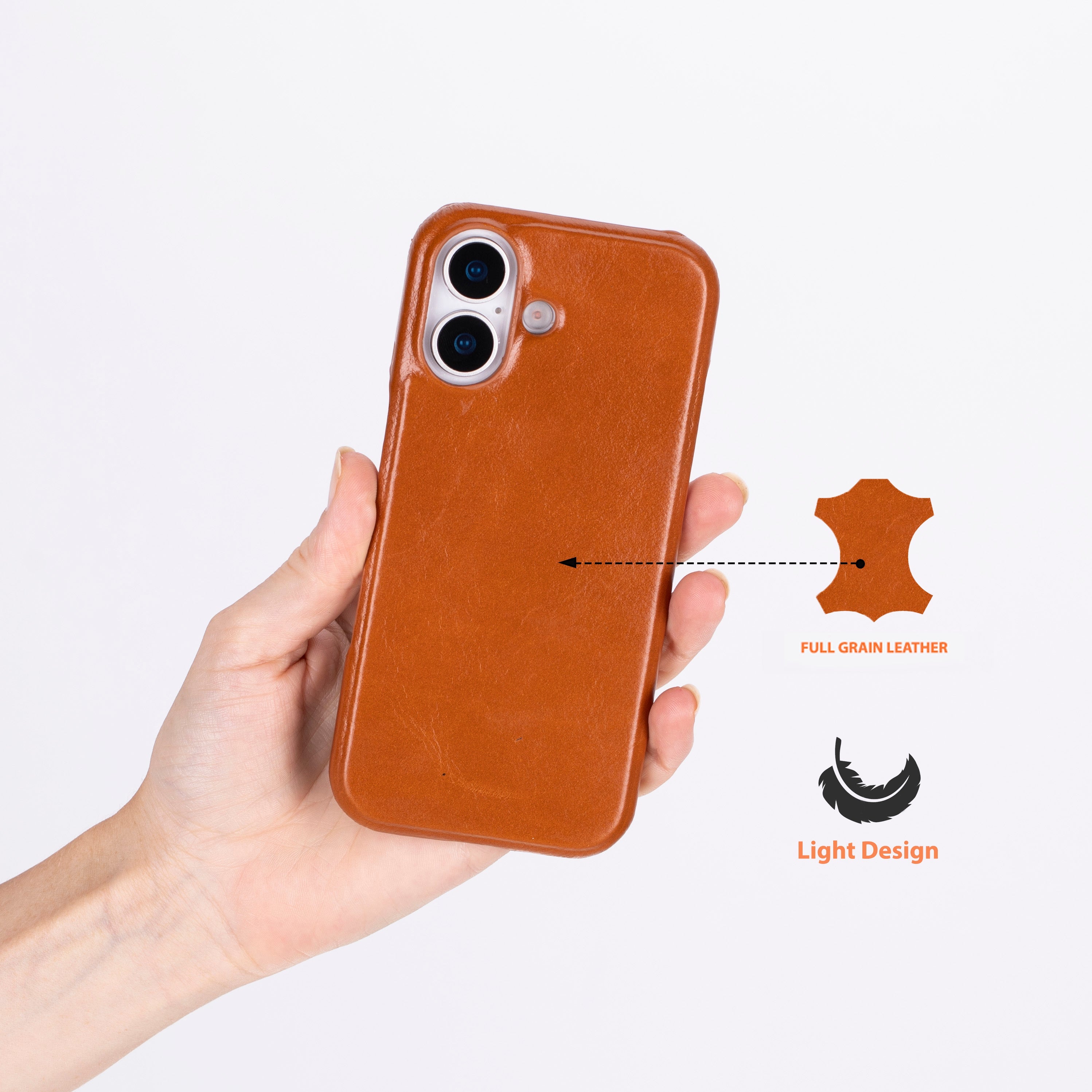 Ultimative Lederhülle für iPhone 17
