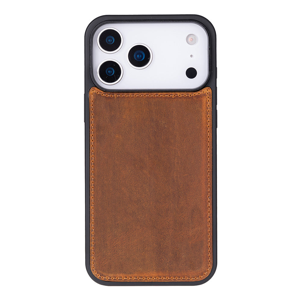 Meister Abnehmbare Premium-Leder-Wallet-Hülle für iPhone 17 Pro Max