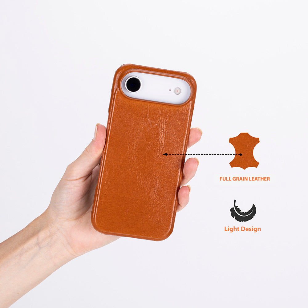 Ultimative Leder-Schutzhülle für iPhone 17 Air