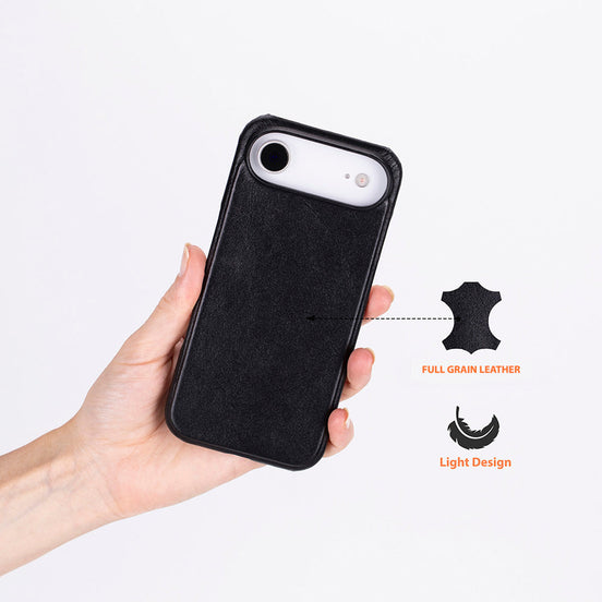 Ultimative Leder-Schutzhülle für iPhone 17 Air
