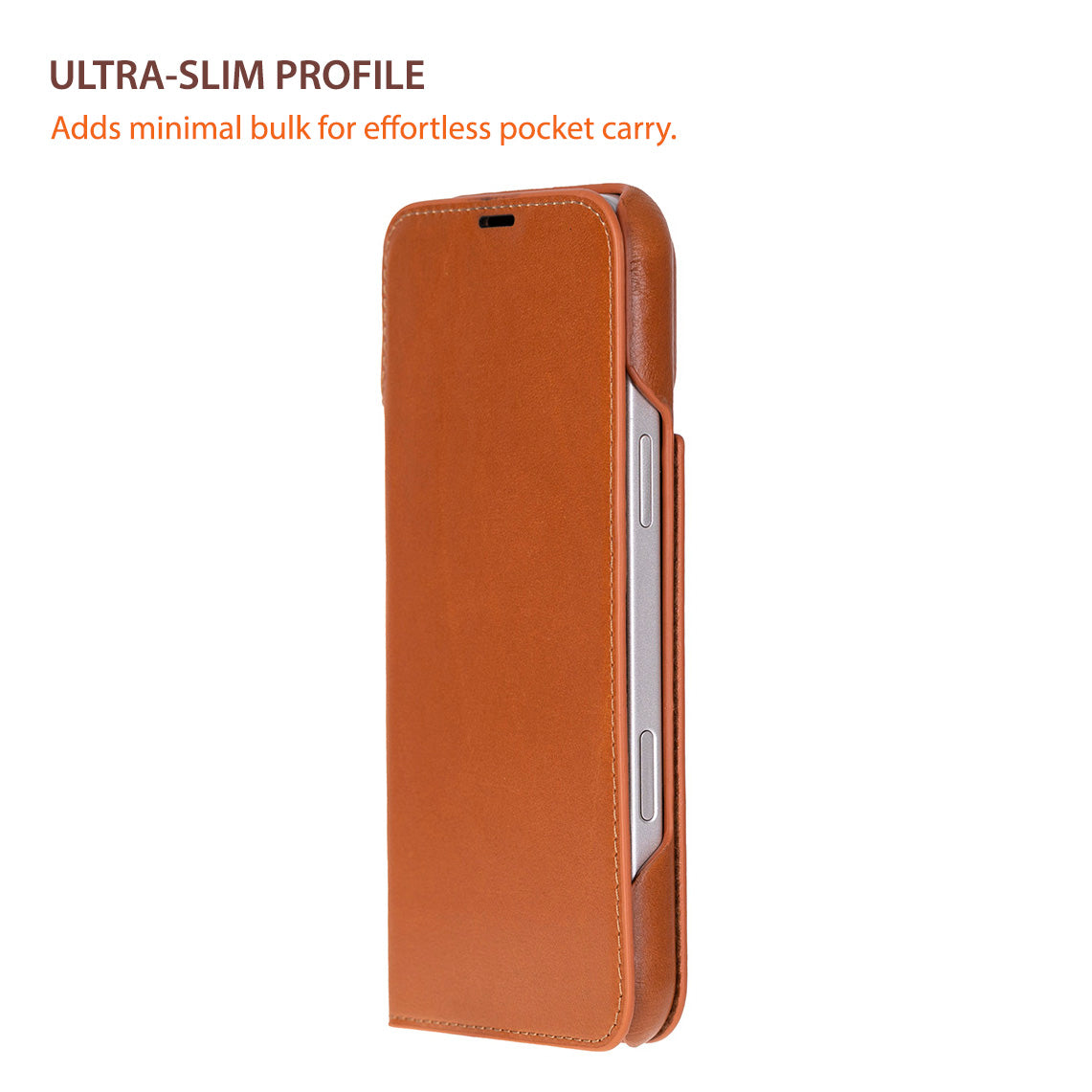 Kern Premium Leder-Folio-Hülle für iPhone 17 Pro