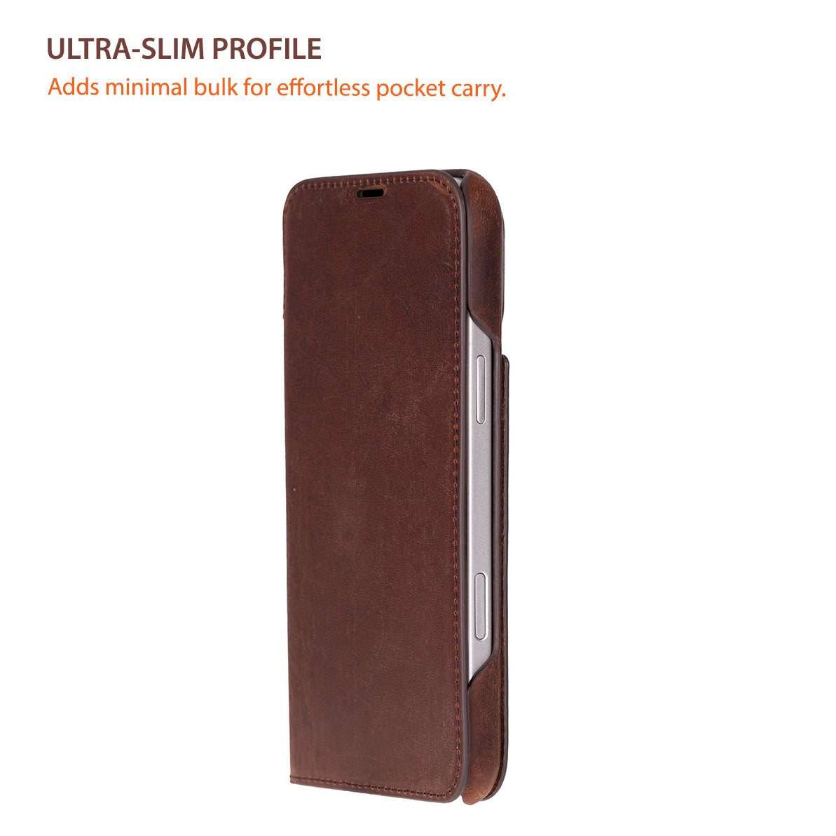 Kern Premium Leather Folio Case for iPhone 17 Pro Max