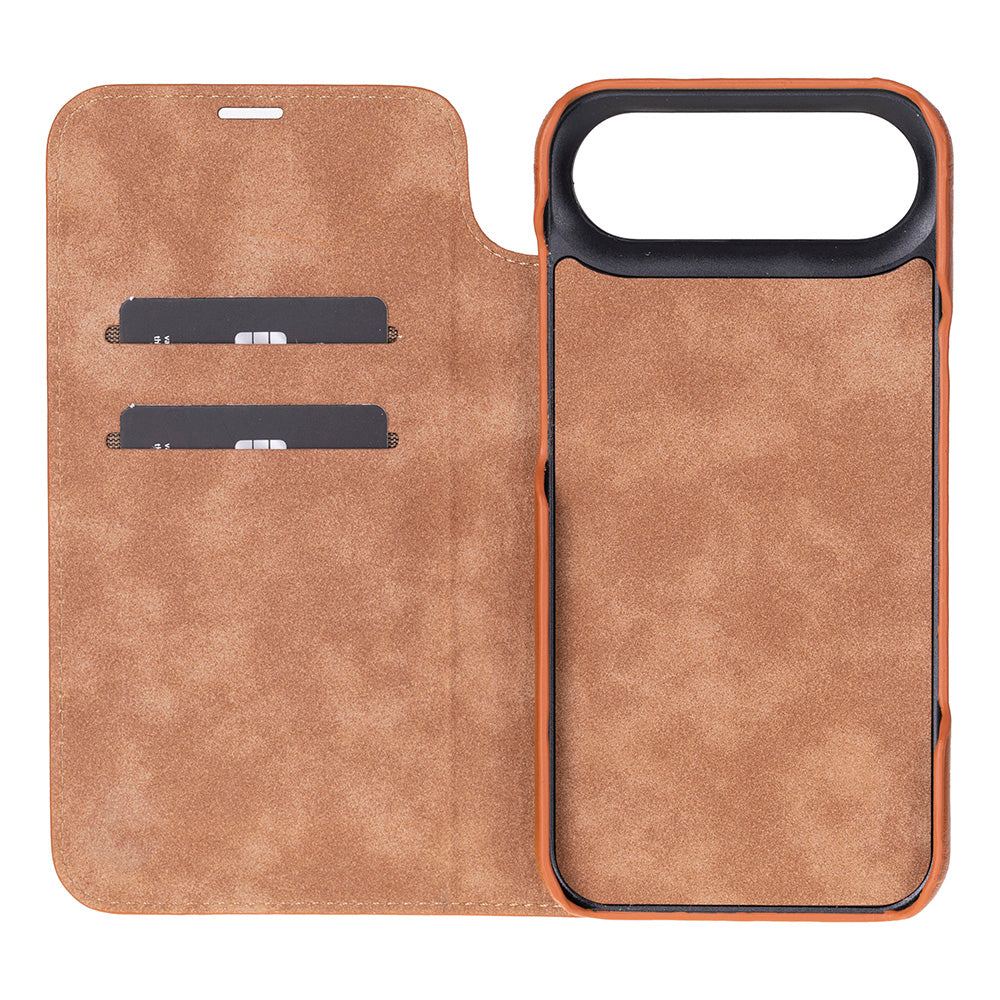 Kern Premium Leather Folio Case for iPhone 17 Air