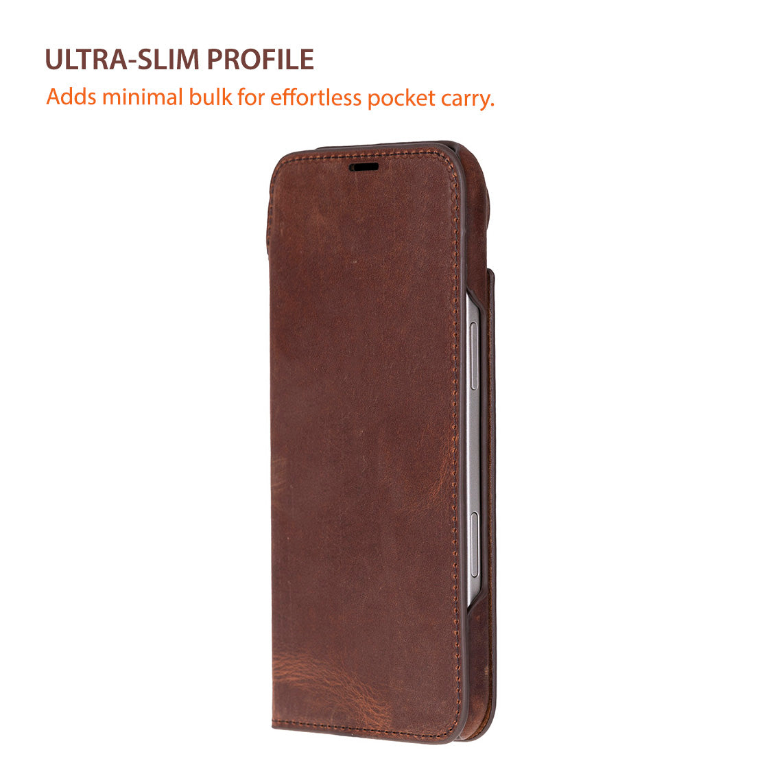 Kern Premium Leather Folio Case for iPhone 17 Air