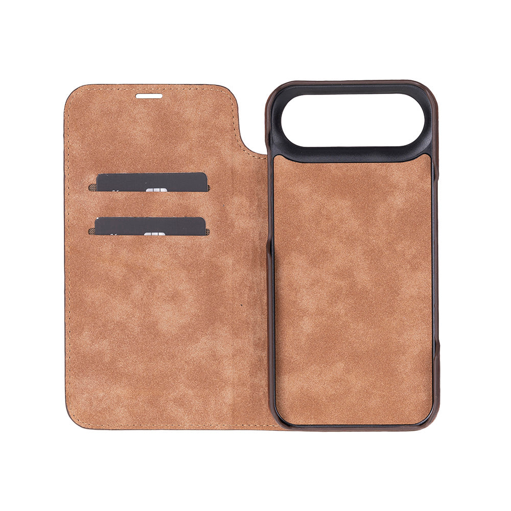 Kern Premium Leather Folio Case for iPhone 17 Air