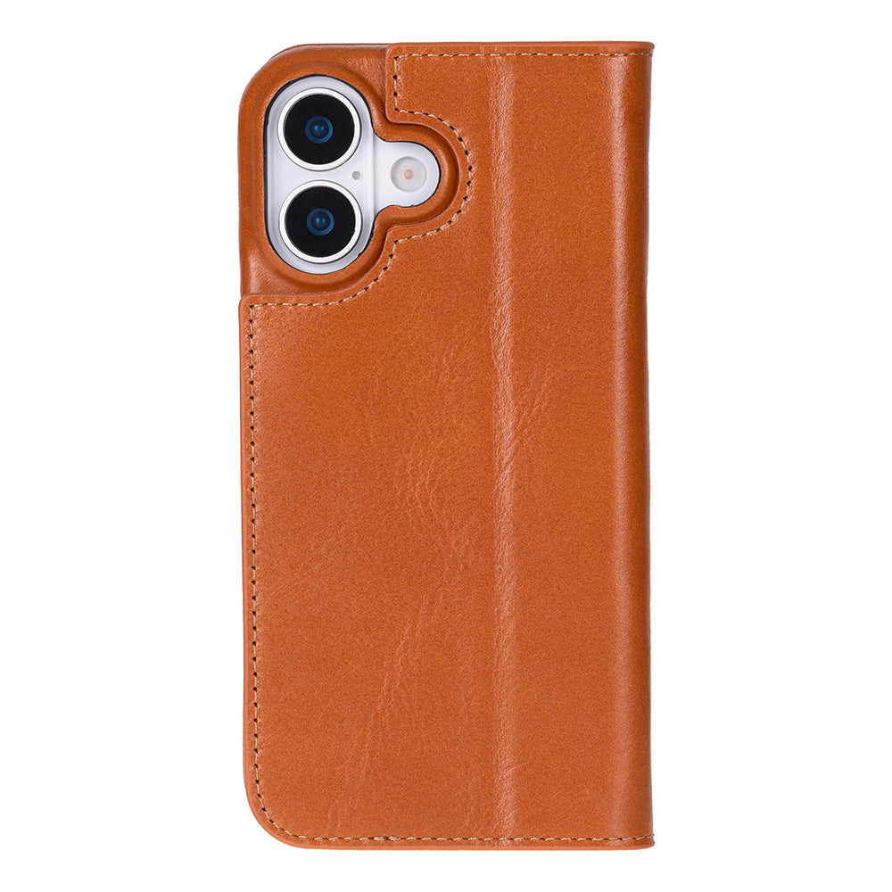 Kern Premium Leather Folio Case for iPhone 17
