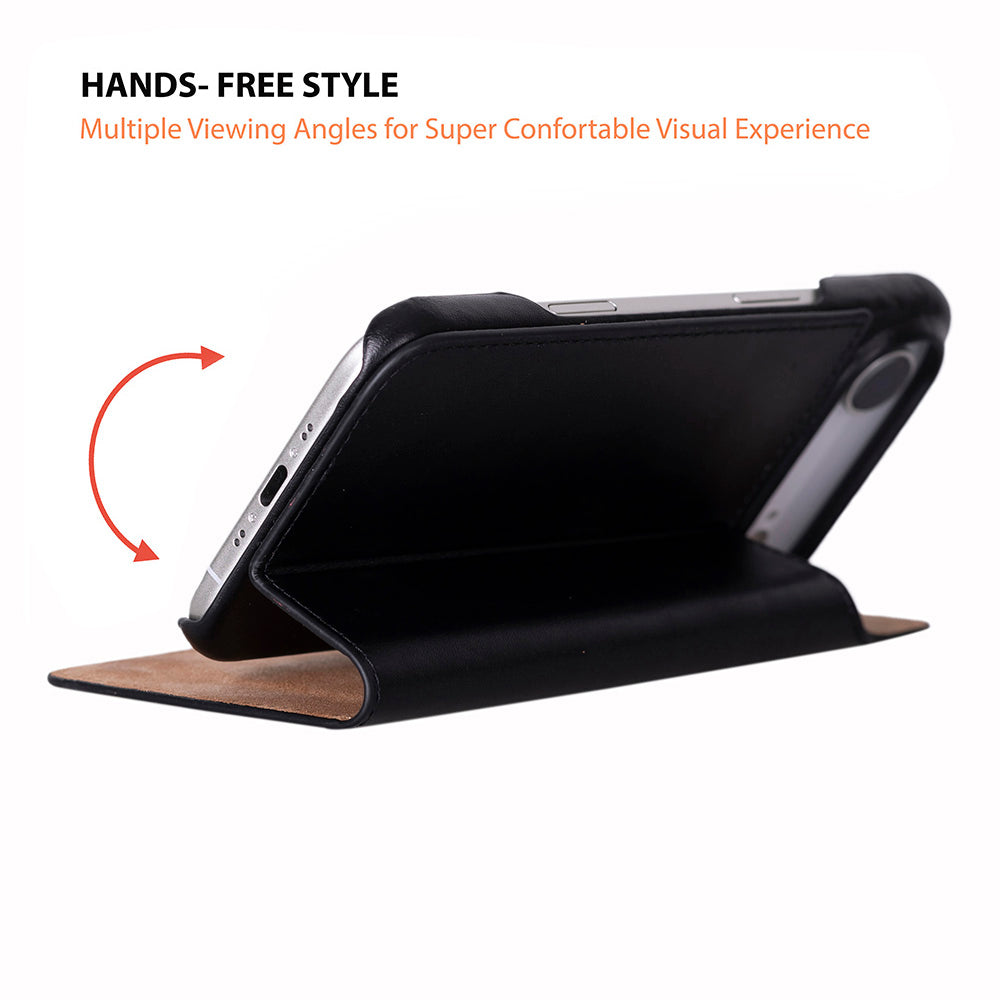 Kern Premium Leather Folio Case for iPhone 17 Air
