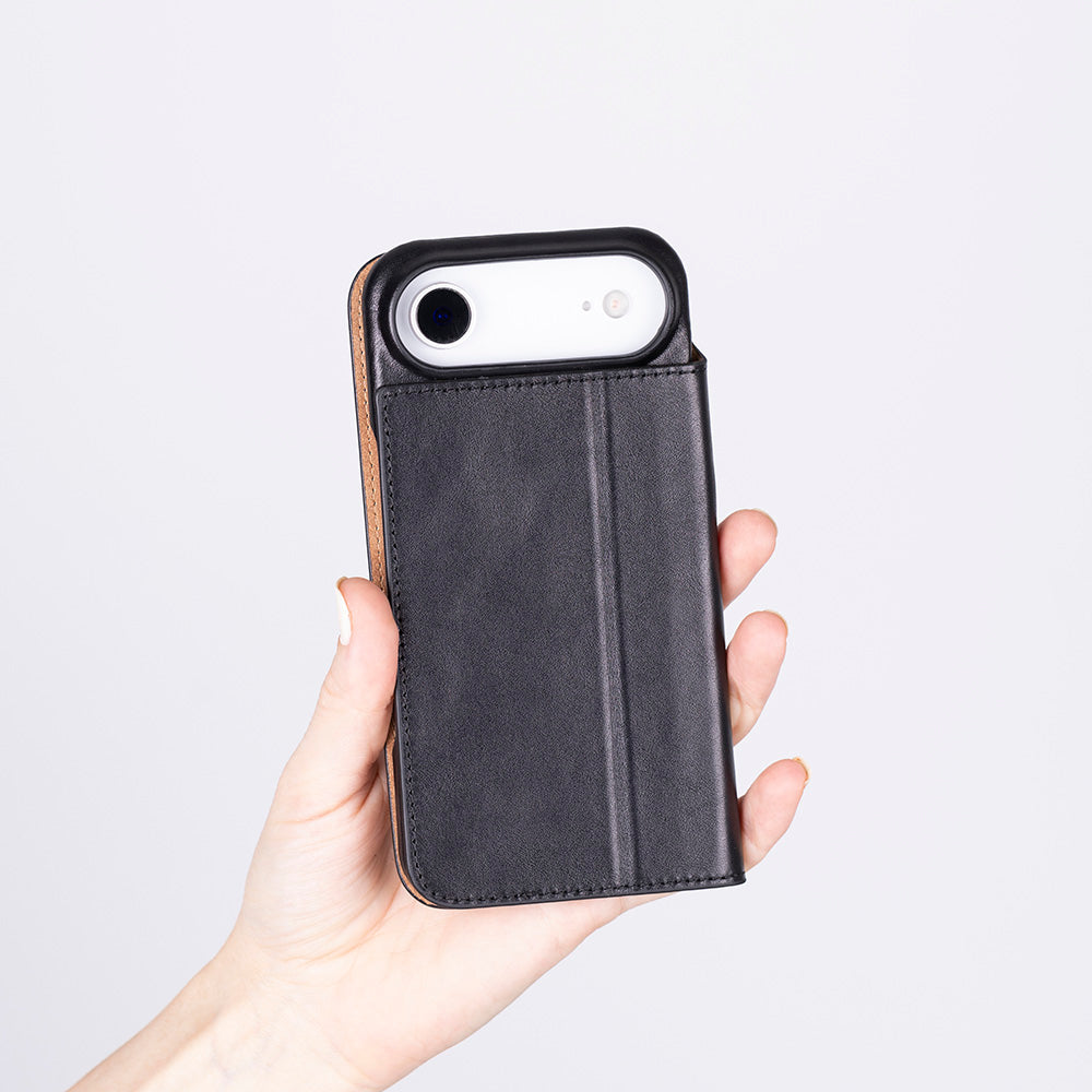 Kern Premium Leather Folio Case for iPhone 17 Air
