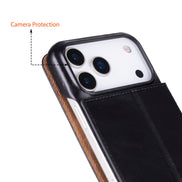 Kern Premium Leder-Folio-Hülle für iPhone 17 Pro