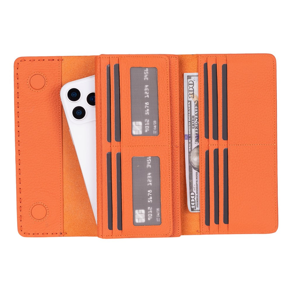 Edle Leder-Damengeldbörse