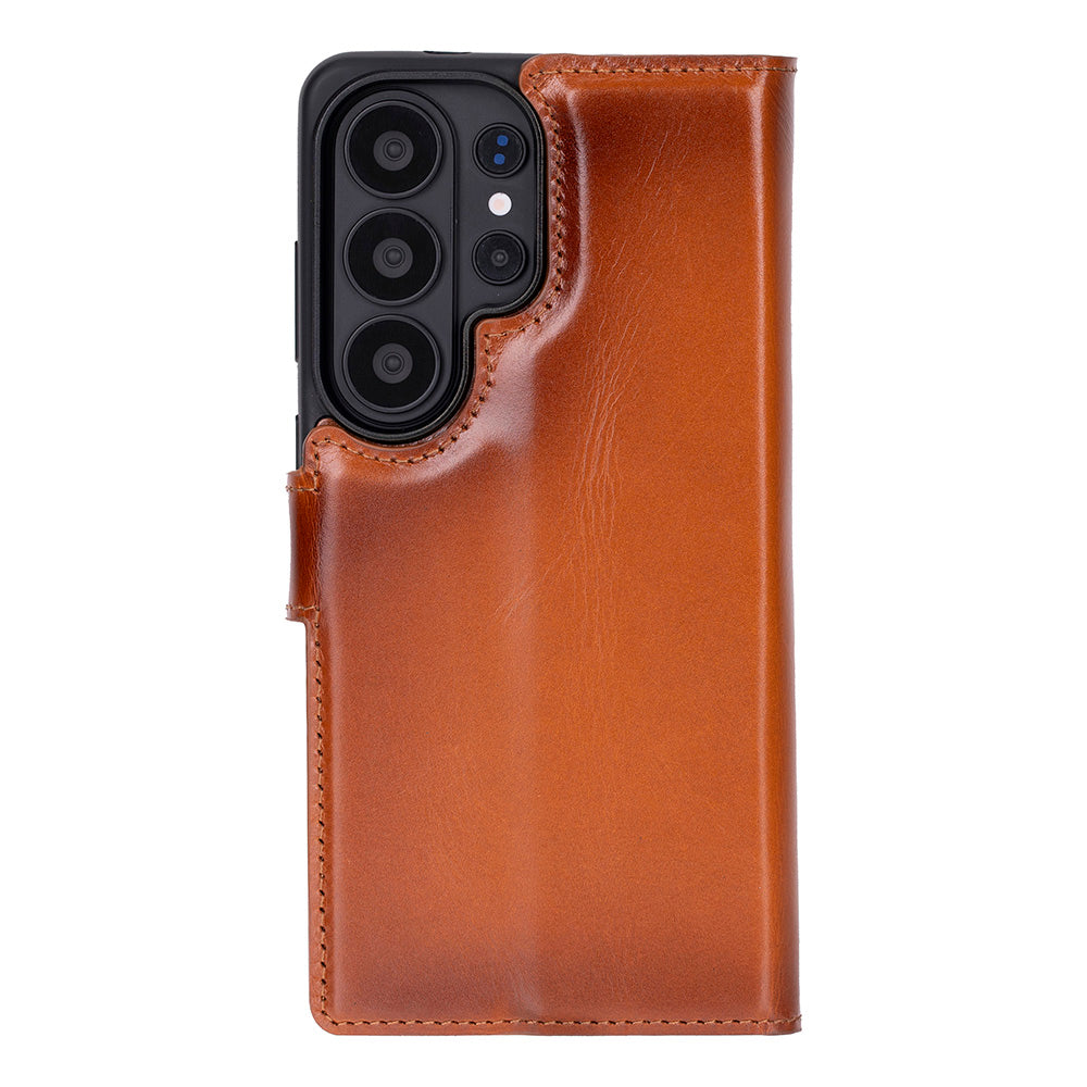 Magic Samsung Galaxy S26 Ultra Detachable Leather Wallet Case