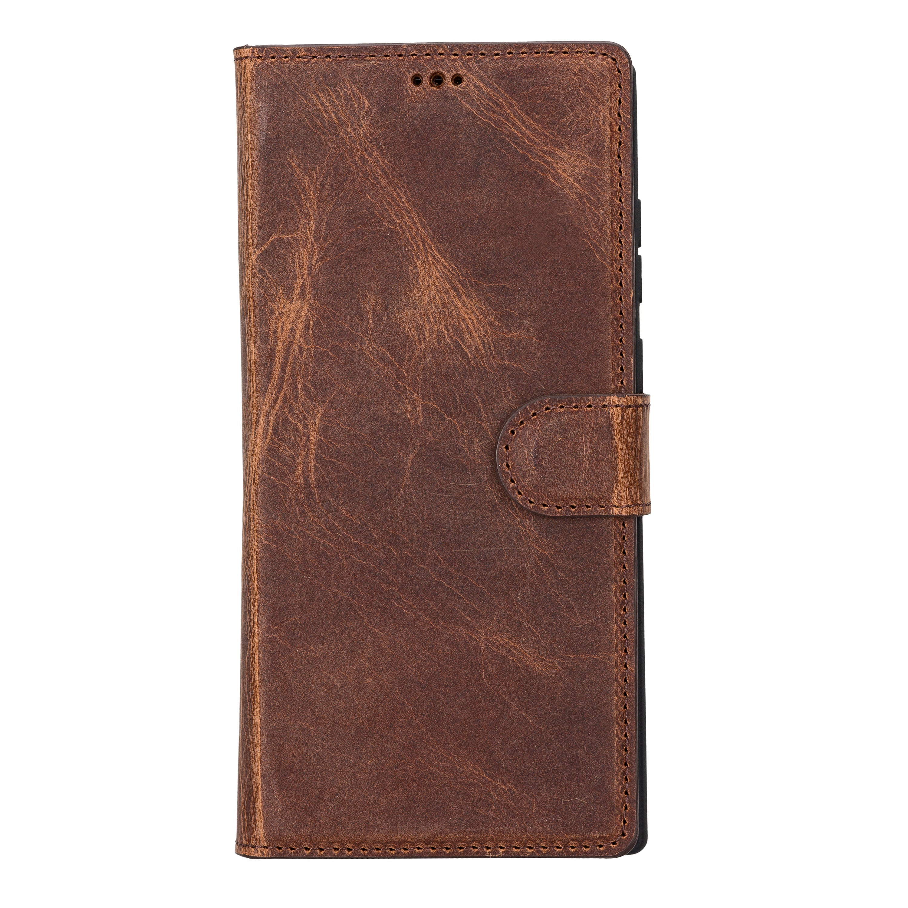 Samsung S23 Serie Abnehmbare Magic Wallet-Hülle aus Leder