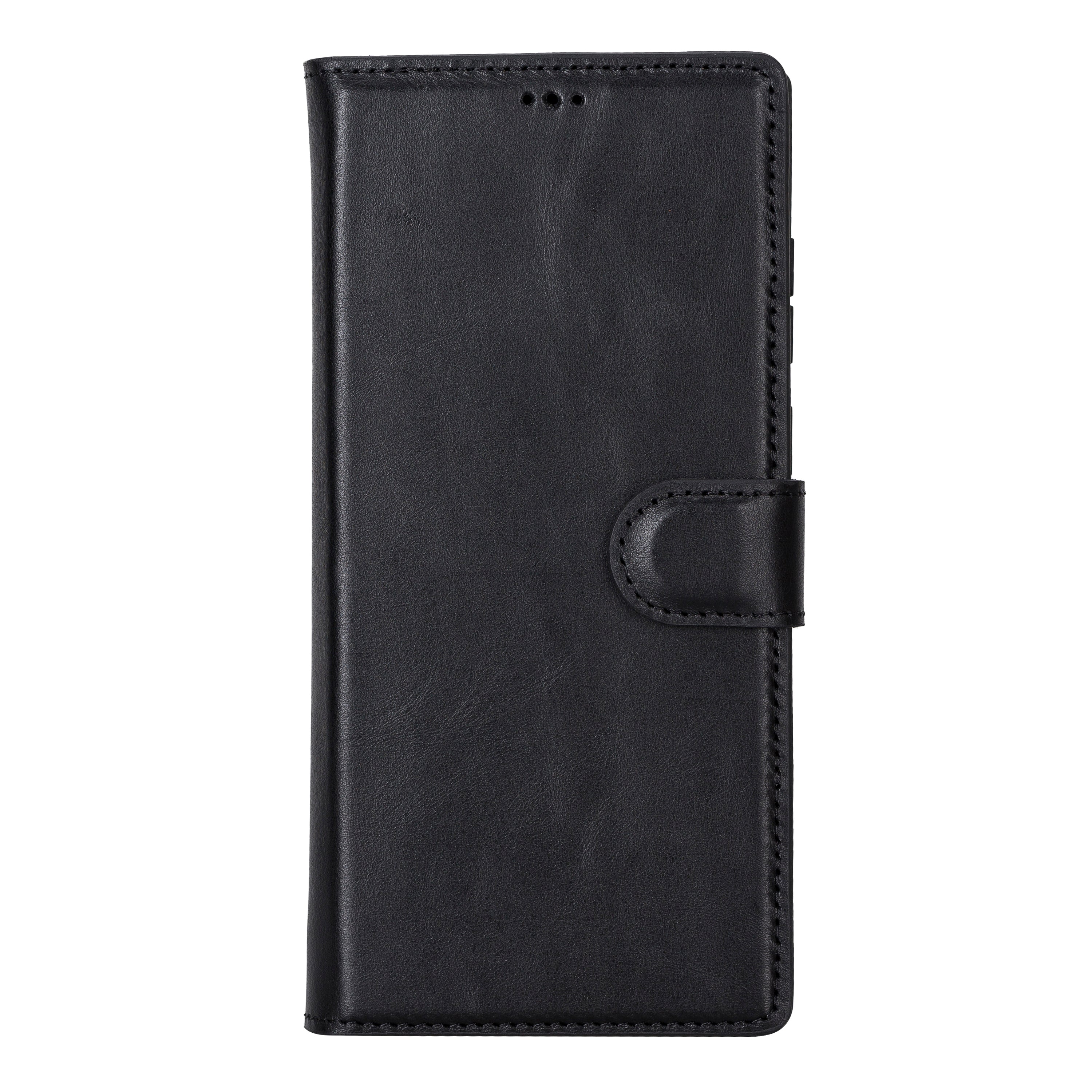 Samsung S23 Serie Abnehmbare Magic Wallet-Hülle aus Leder