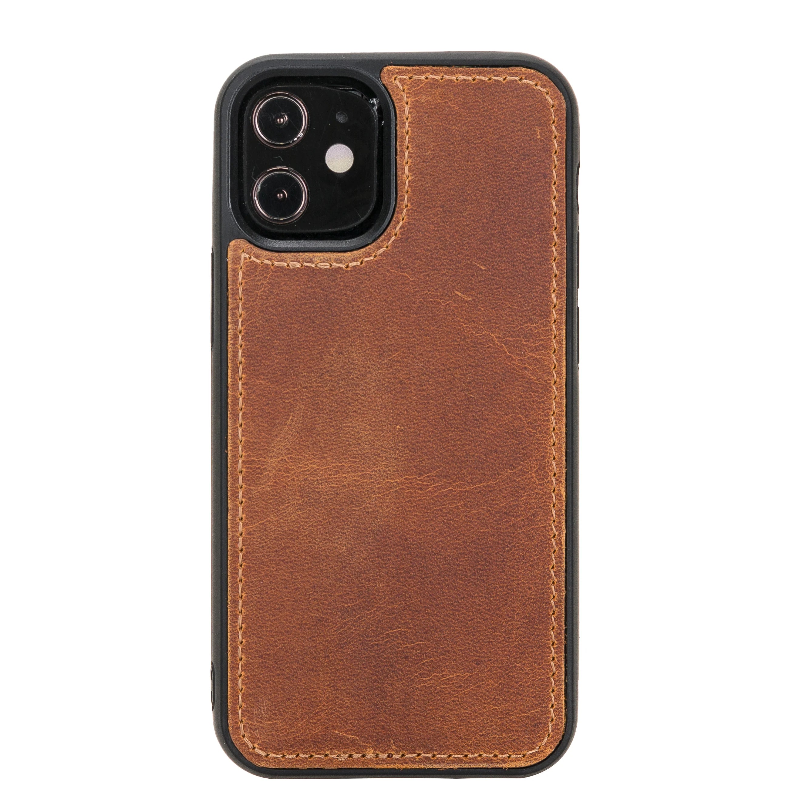 Liluri iPhone 12 Mini abnehmbare Leder-Geldbörsenhülle